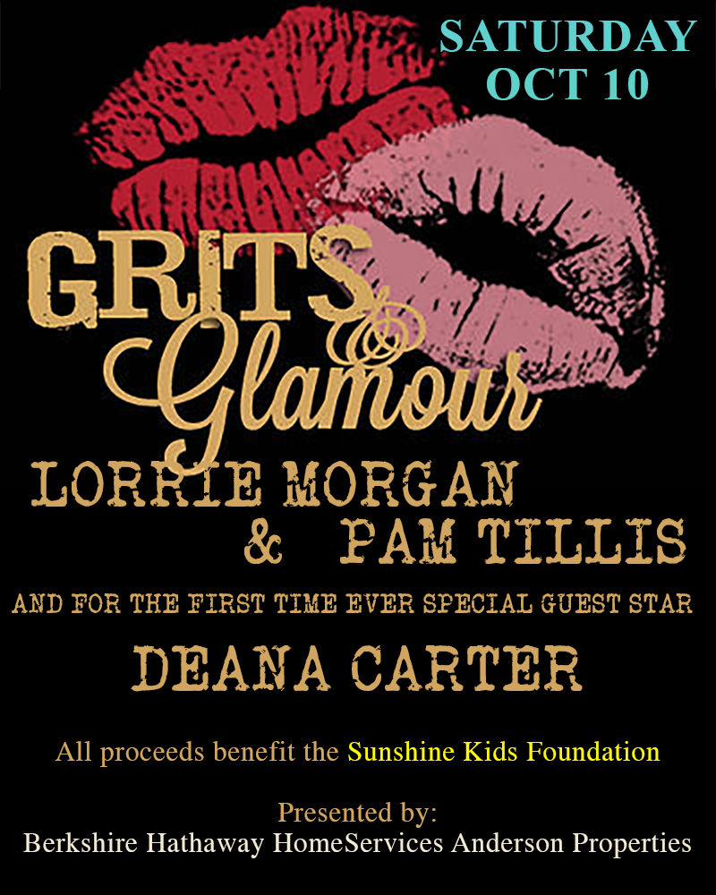 The Grits and Glamour tour with, for the first time ever, special guest star Deana Carter
